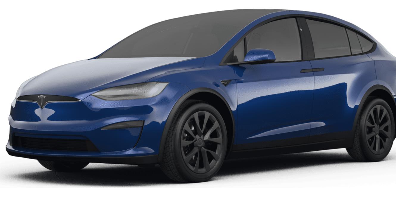 TESLA MODEL X 2022 7SAXCBE54NF333576 image